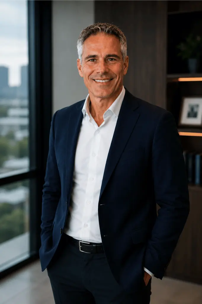 Contact 1 Arnoud van Dijk, interim directeur en CEO